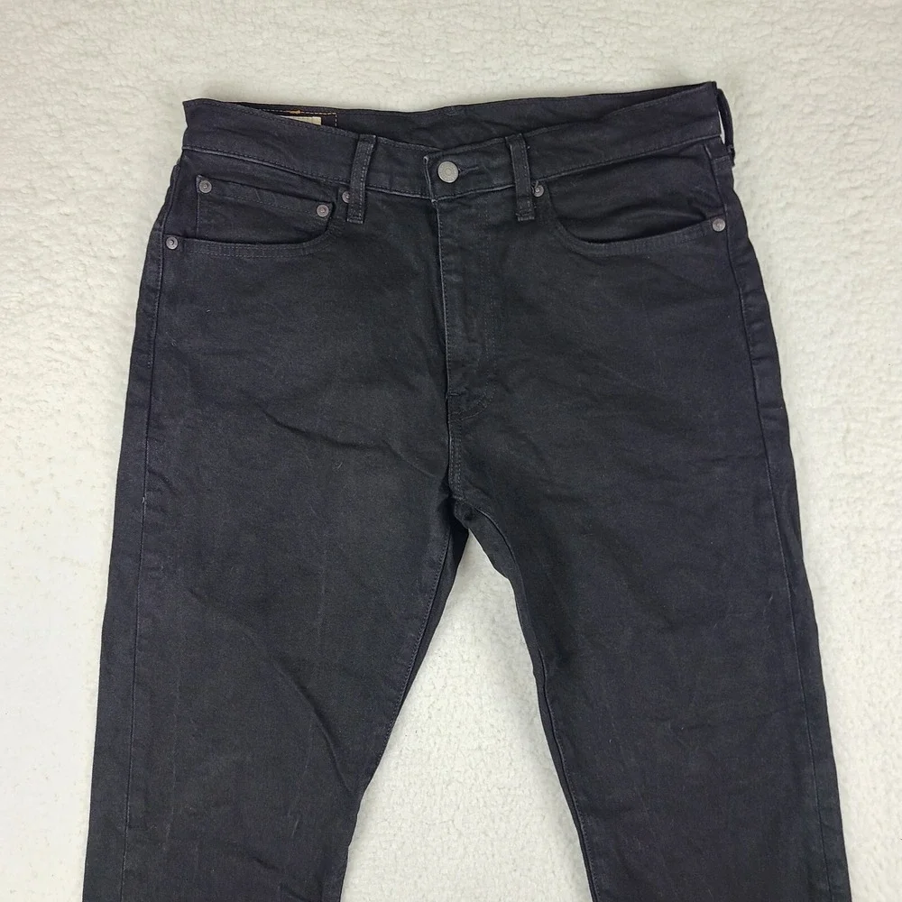 Levi's Premium‎ Lot 512 Jeans Mens 34x32 Slim Taper Black Wash